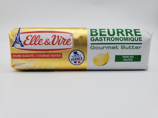 [010306] ELLE & VIRE - GOURMET BUTTER SALTED 250G