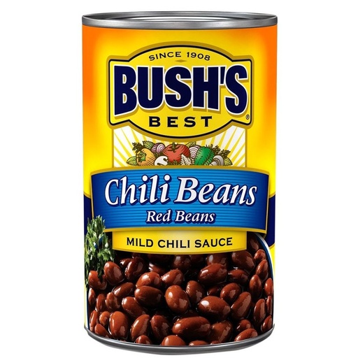 BUSH'S CHILI BEANS 454G