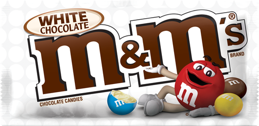 [10650] M&M WHITE CHOCOLATE Single