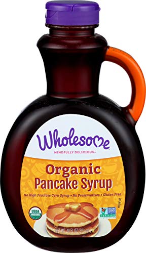 [10708] WHOLESOME ORGANIC PANCAKE SYRUP 20OZ