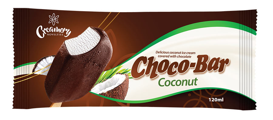 CREAMERY CHOCO BAR - COCONUT 120ML
