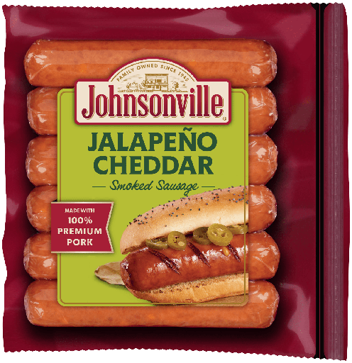 [10847] Johnsonville Jalapeno Cheddar 14oz