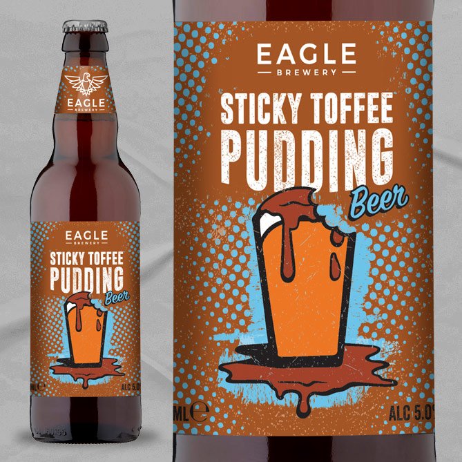 STICKY TOFFEE PUDDING BEER 500ML