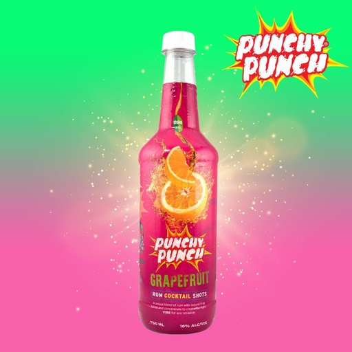 [11029] PUNCHY PUNCH - GRAPEFRUIT 750ML