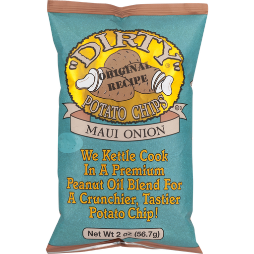 [11165] Dirty Potato Chip - Maui Onion 5OZ