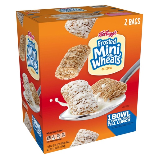 [11233] KELLOGG'S FROSTED MINI WHEATS (2-35oz pk)