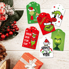 [11554] CHRISTMAS GIFT TAGS (20 PK GLITTER)