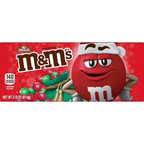 [11689] M&M CHRISTMAS BX (MILK)3.1OZ