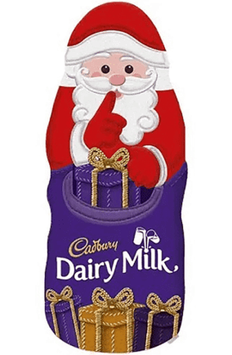 [11698] Cadbury Hollow Santa 45g