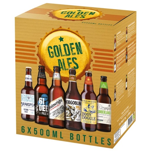 [11734] MARSTONS GOLDEN ALES (6) 500ML