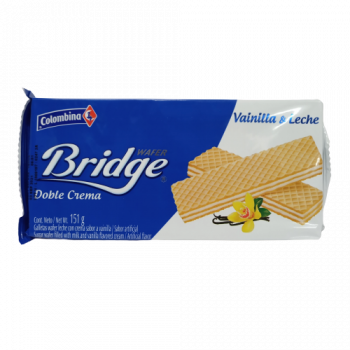 [11774] COLOMBINA BRIDGE VANILLA WAFER 151G