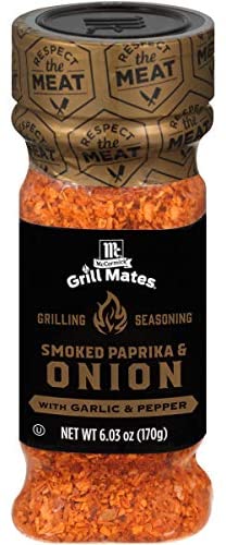 [11832] GRILL MATES SMOKED PAPRIKA & ONION W/GARLIC & PEPPER 170G