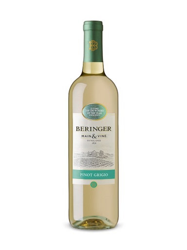 [11839] BERINGER M&V PINOT GRIGIO 750ML