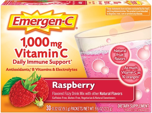 [11857] EMERGEN-C RASPBERRY 30CT