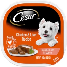 [11932] CESAR CANINE CHICKEN AND LIVER 3.5OZ