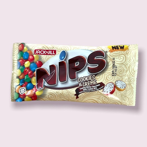 [12104] JACK 'N JILL NIPS - COOKIES & CREAM 62G