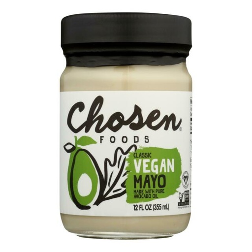 [12153] CHOSEN FOODS VEGAN MAYO 12OZ