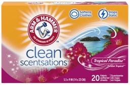 [12384] A&amp;H FABRIC SOFTENER SHEETS - TROP PARADISE (20)