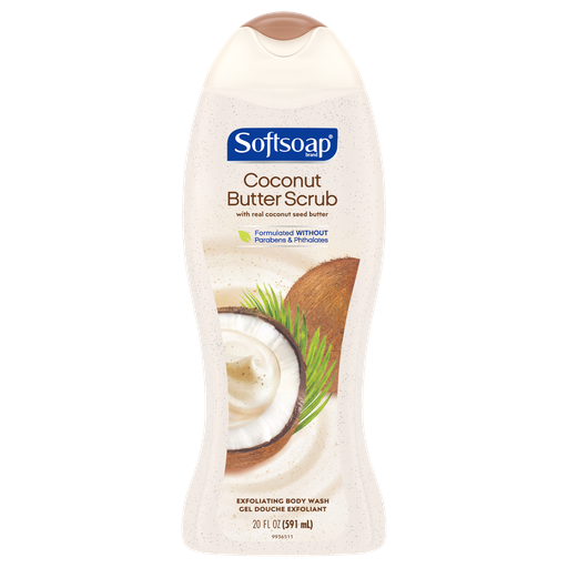 [12398] SOFTSOAP Coconut Butter Scrub 20oz