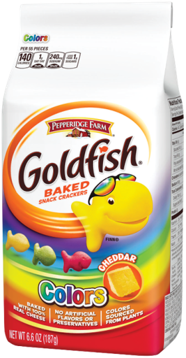 [12471] Pepperidge Farm Goldfish Colors 6.6oz