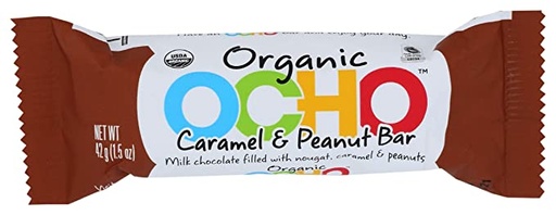 [12556] OCHO CARAMEL & P/BUTTER BAR 42G