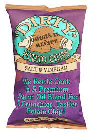 [12684] Dirty Potato Chip - SEA SALT & VINEGAR 4.75oz