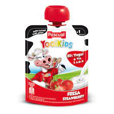 [12722] PASCUAL YOGI KIDS - STRAWBERRY 80G
