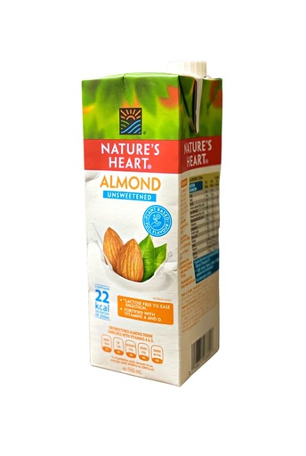 [12725] NATURE'S HEART ALMOND MILK - UNSWEETENED 946ML