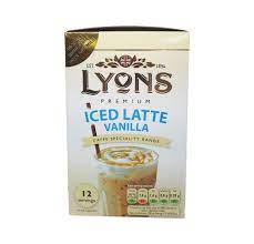 [12792] LYONS 3 IN 1 ICED LATTE - VANILLA (1 PK)