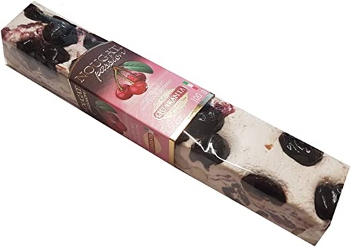 [12858] NOUGAT PASSION W/STRAWBERRIES 100G