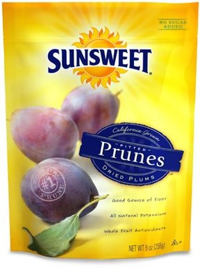 Sun Sweet Pitted Prunes Bite Size 8OZ