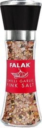 [12939] FALAK CHILLI GARLIC PINK SALT GRINDER 150G
