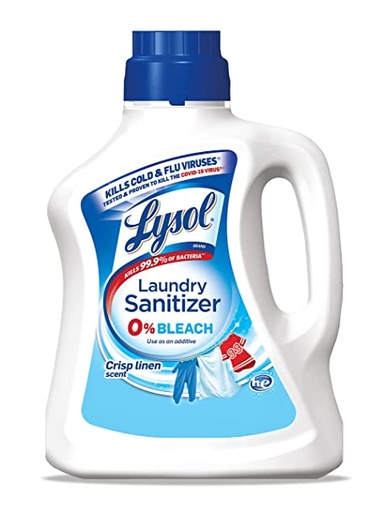 [12952] LYSOL LAUNDRY SANITIZER CRISP LINEN 90OZ