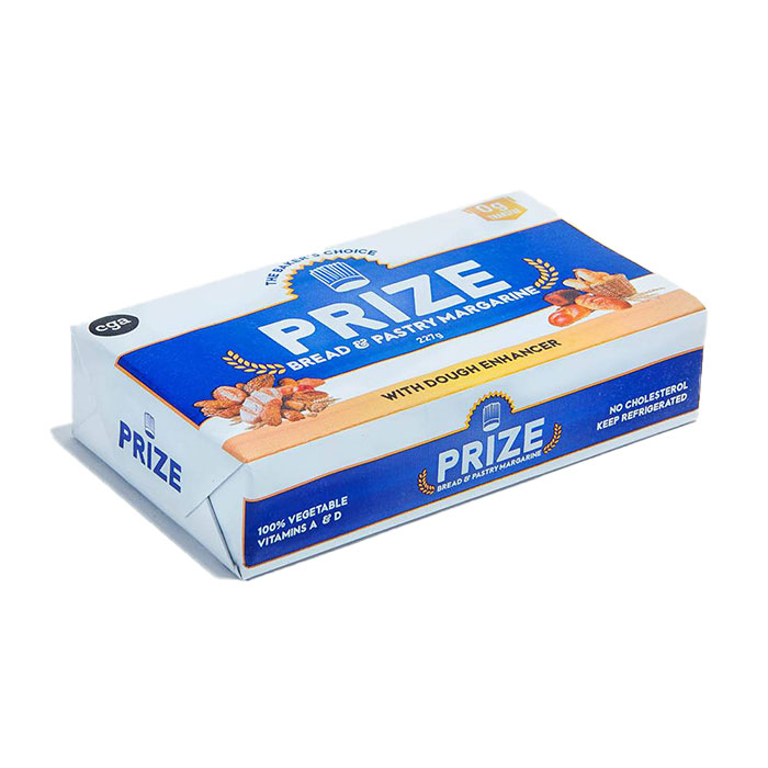 PRIZE BREAD AND PASTRY MARGARINE 227G