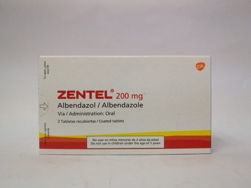 [13202] ZENTEL TABLETS 200MG