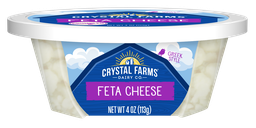 [13207] Crystal Farm Feta Cheese Crumbles 4oz