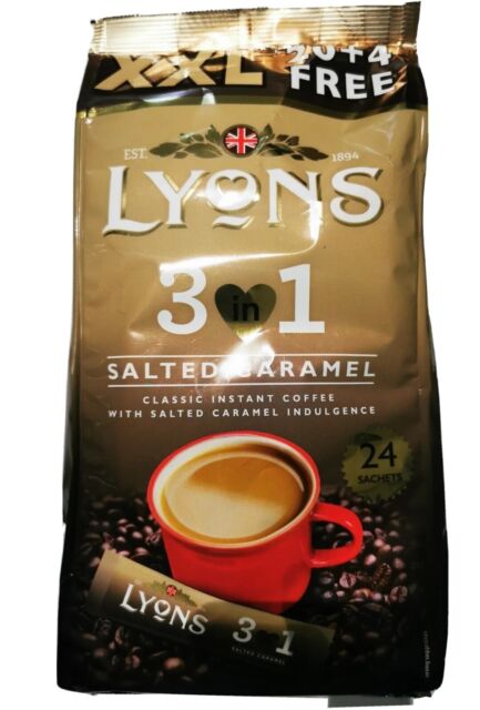 LYONS 3 IN 1 COFFEE - SALTED CARAMEL (1 PK)
