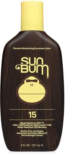[13396] SUN BUM SPF 15 SUNSCREEN LOTION 8OZ