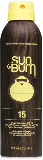 [13397] SUN BUM SPF 15 SUNSCREEN SPRAY 6OZ
