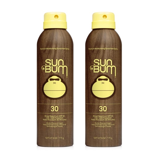 [13400] SUN BUM SPF 30 SUNSCREEN SPRAY 6OZ
