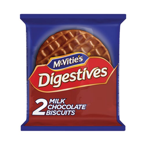 [13492] McVities Digestive Milk Choc (x2) 33.3g