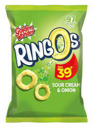 [13570] RINGOS CREAM & ONION 18G