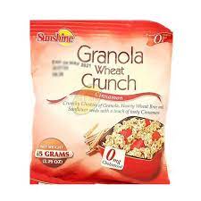 [13632] SUNSHINE GRANOLA CRUNCH CINNAMON 65G