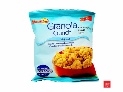 [13763] SUNSHINE GRANOLA CRUNCH CRISP RICE 65G