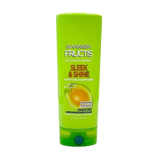 [13778] GARNIER FRUCTIS SLEEK & SHINE COND. 12 OZ