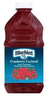 [13799] BLUEBIRD CRANBERRY COCKTAIL 48OZ