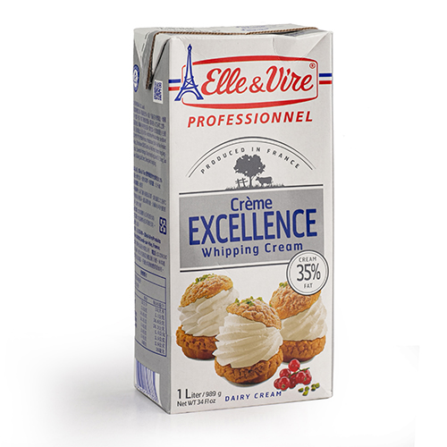 [13812] ELLE & VIRE WHIPPING CREAM 1L