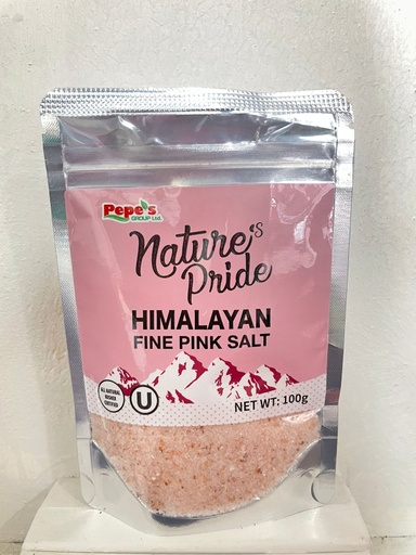 [13930] Nature's Pride Himalayan Fine Pink Salt 100g
