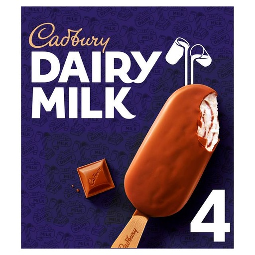 [13936] CADBURY DAIRY MILK ICE CREAM BAR (4CT)