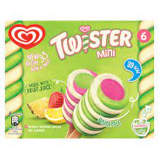 [13940] TWISTER PINEAPPLE MINI (6PK)